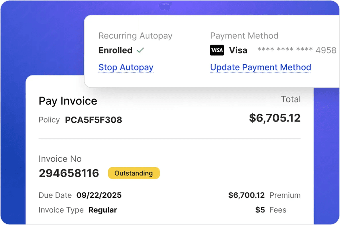 Post Issuance Policy Management Subcategory Cards
